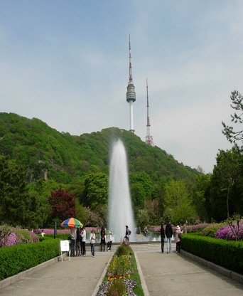 서울 남산공원 매표소